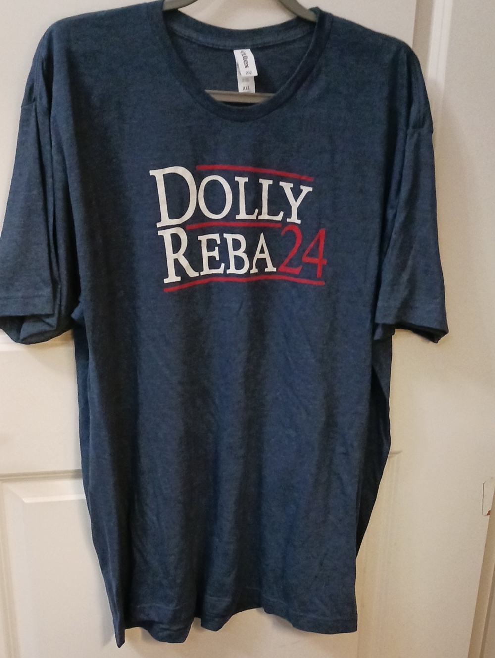 Tultex Navy Blue "Dolly Reba 24" Graphic Tee